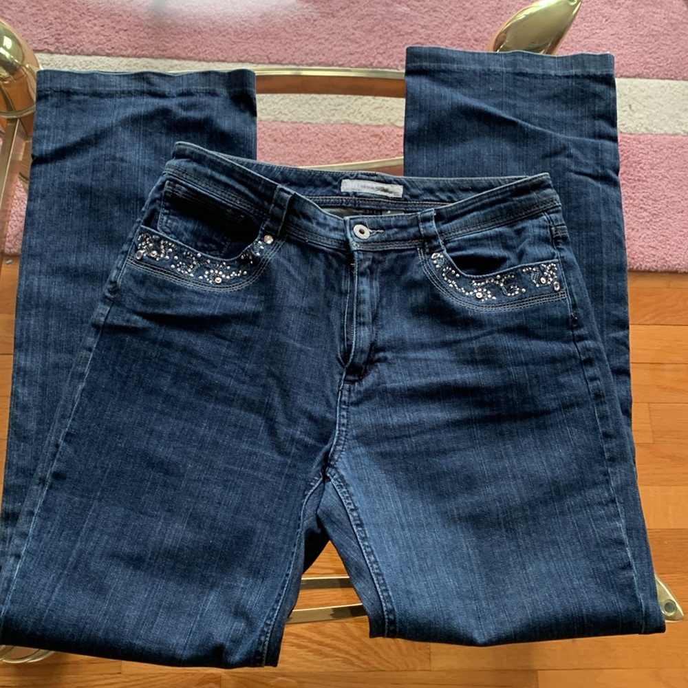 Chico's Platinum Blue Denim Jeans